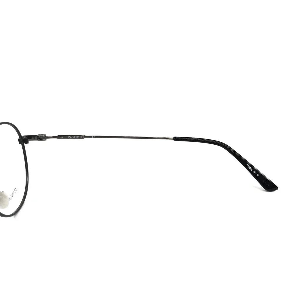 Calvin Klein Eyeglasses Frames CK19151 001 Matte Black Silver 50-20-145
